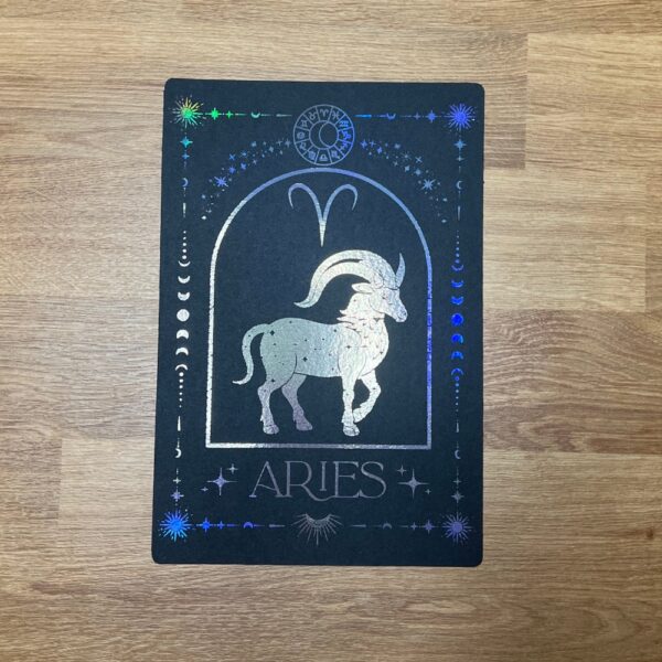 Aries astrology print
