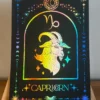 Capricorn foil print