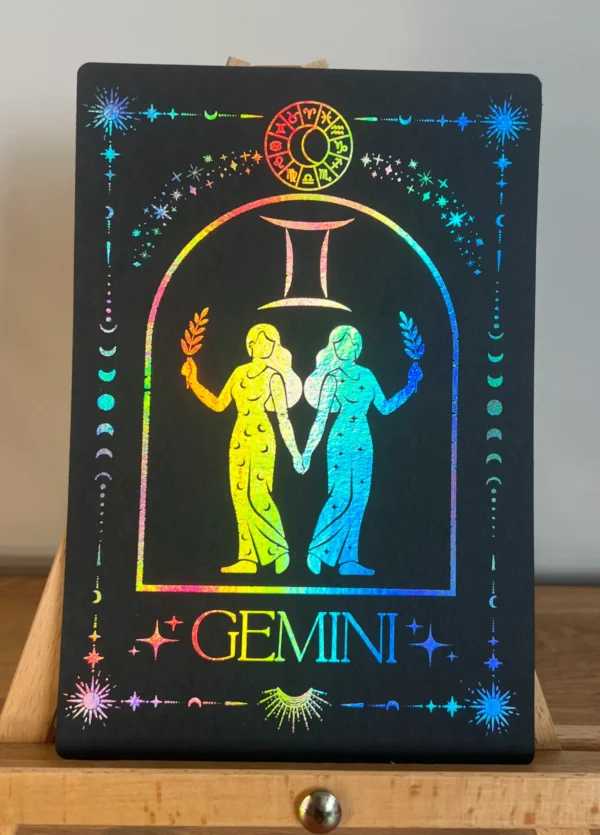 Gemini foil print