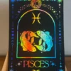 Pisces foil print