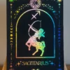 Sagittarius foil print