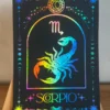 Scorpio foil print