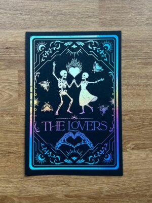 The Lovers – A5 Holographic Art