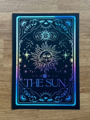 The Sun – A5 Holographic Art