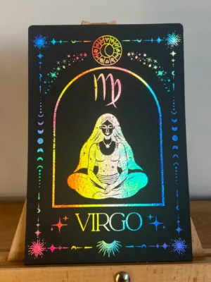Virgo foil print